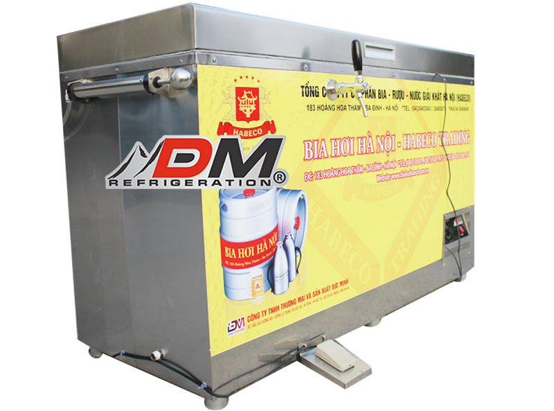 Tủ bảo quản bia bằng nước lạnh